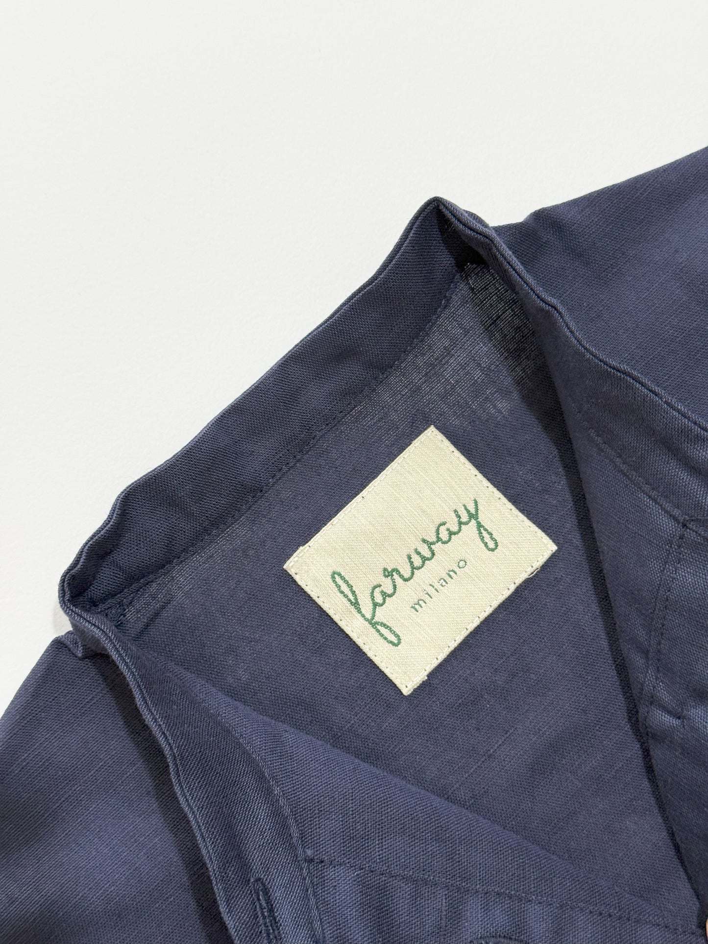 Camicia alla Coreana in Lino
