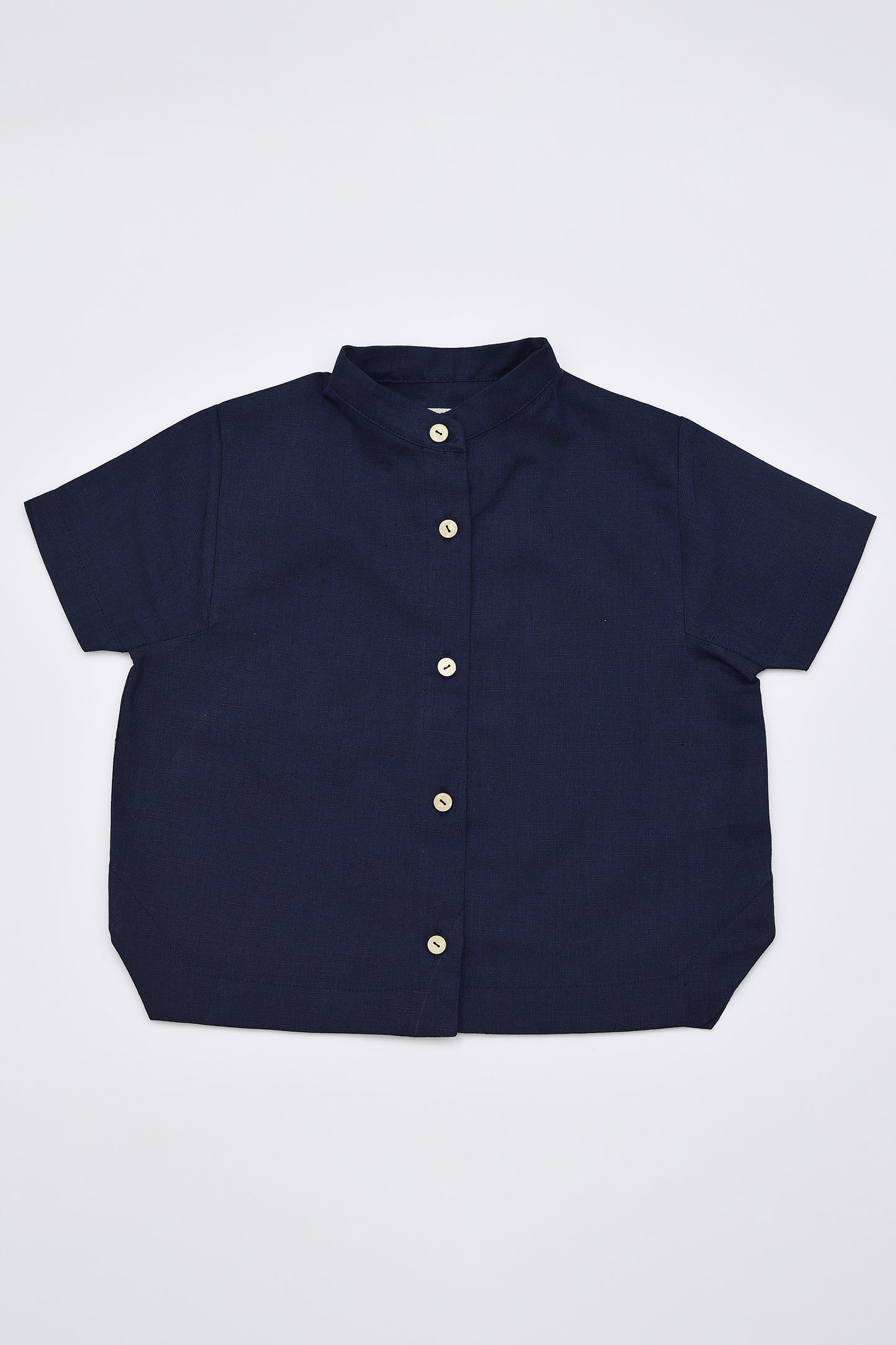 Camicia alla Coreana in Lino