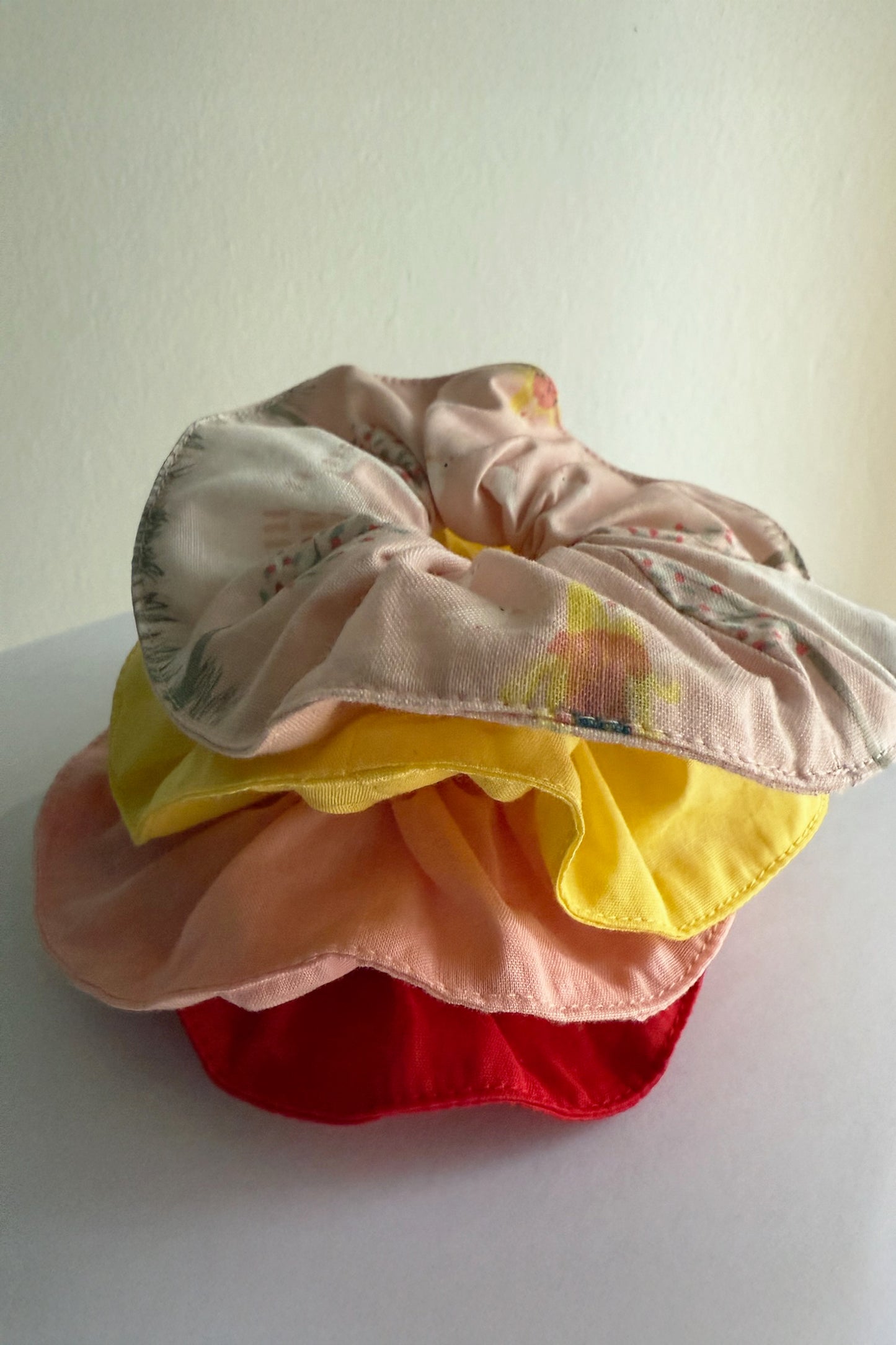 Scrunchies in Mussola di Cotone