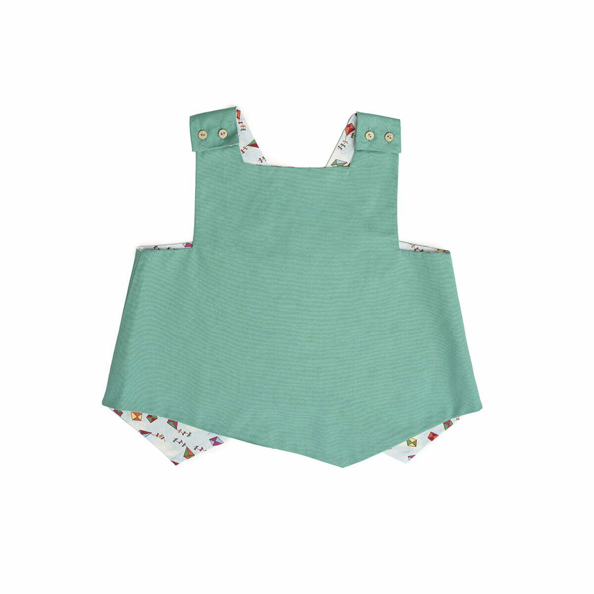 Reversible Top with kite pattern