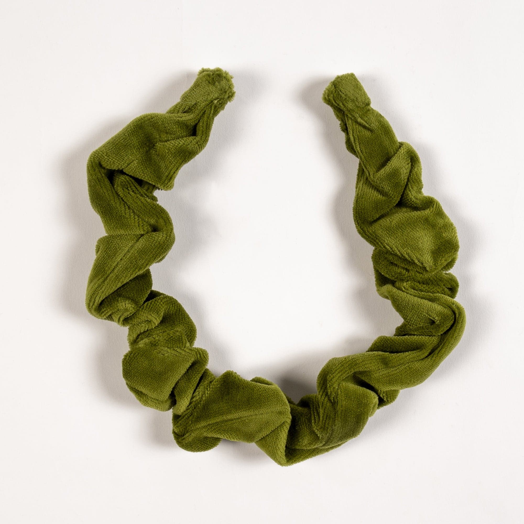 Farway Milano - Cerchietti in velluto - prodotto - Verde khaki e militare