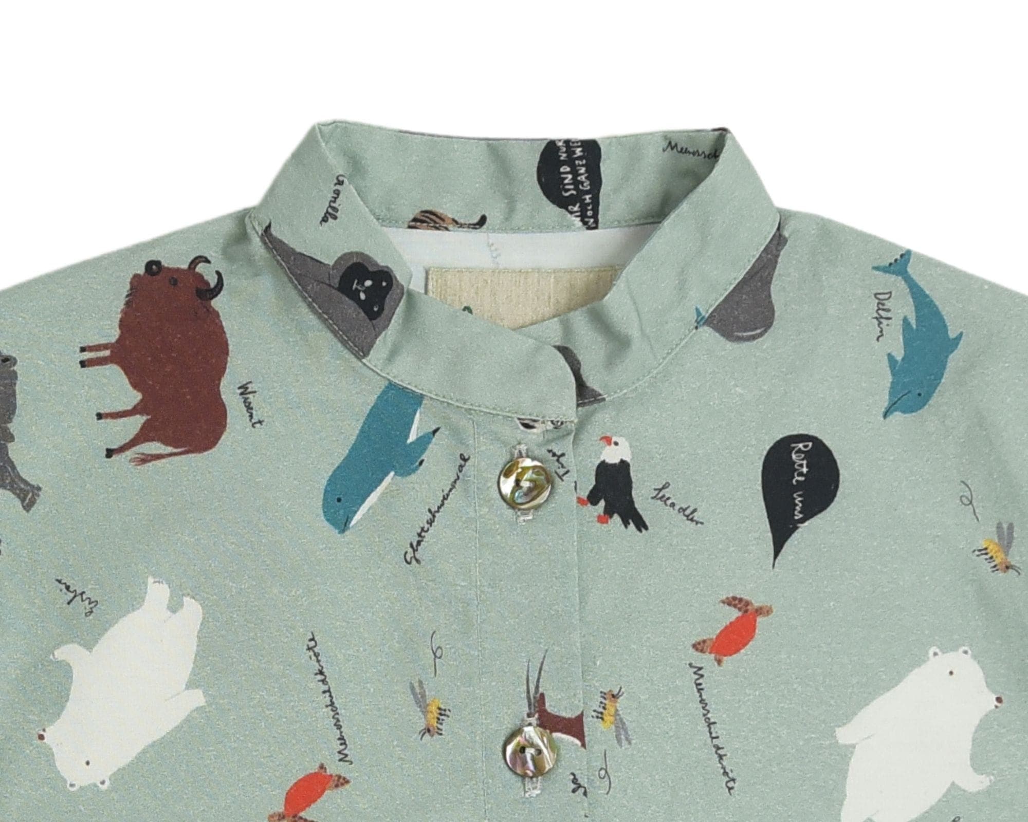 Camicia fantasia animali
