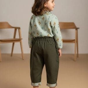 Pantalone Cropped in Gabardina Unico Back di Farway Milano