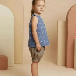 Pantaloncino a palloncino Unico Side di Farway Milano