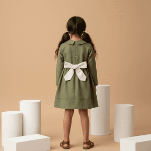 Abito Ariel (TEST) Verde khaki e militare Back