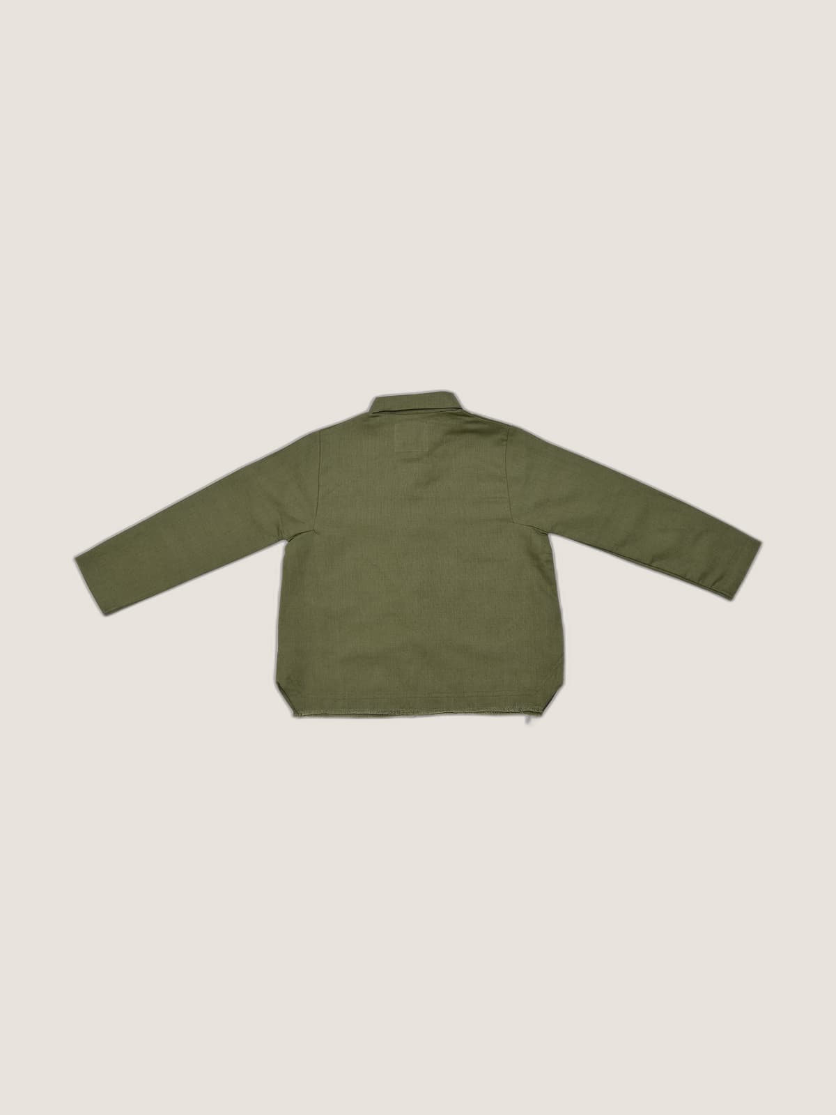 Camicia Capri manica lunga Verde khaki e militare still life retro di Farway Milano - _AND3669-vertical-beige-centrato-zoom.jpg