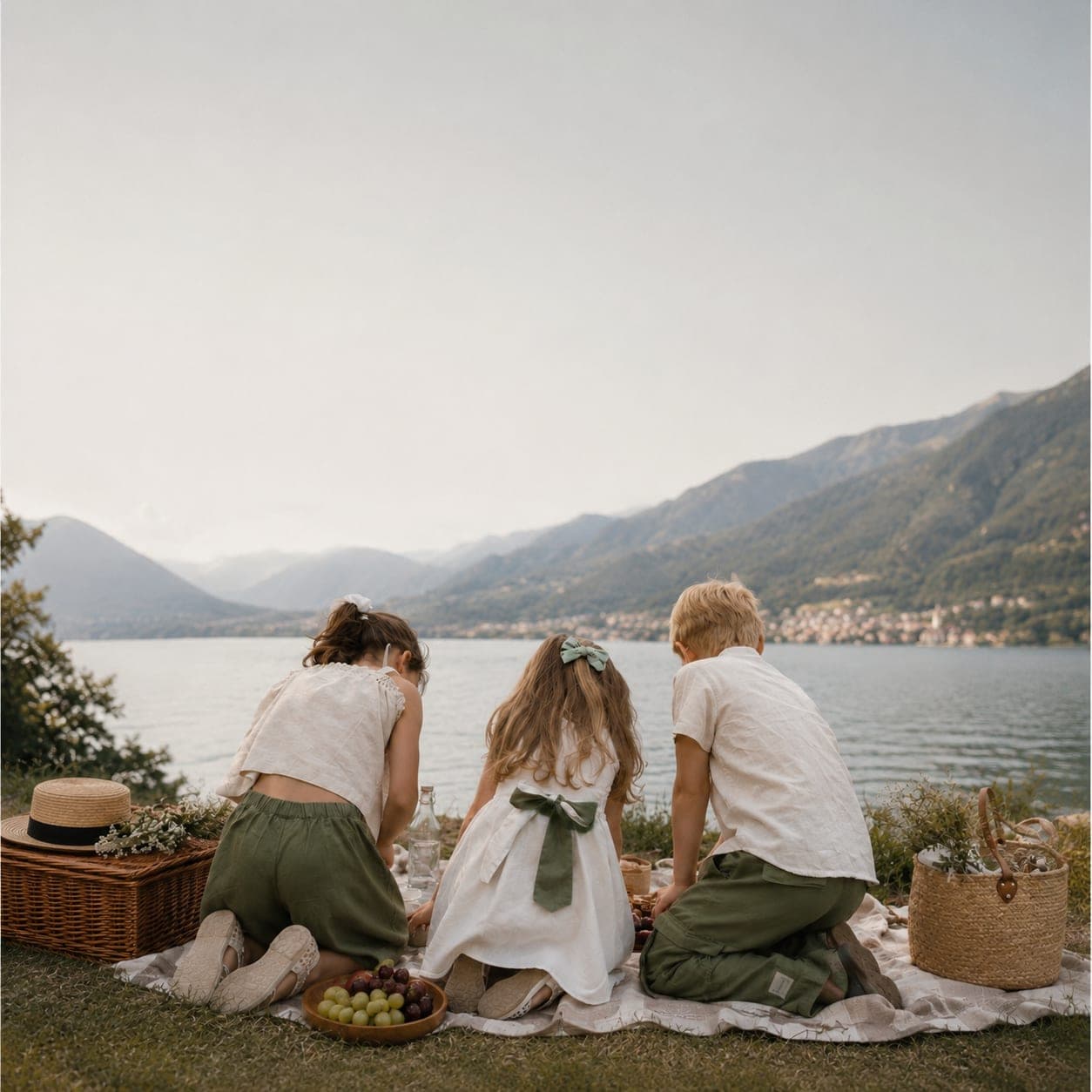 Bambini in abiti estivi Farway Milano sul lago
