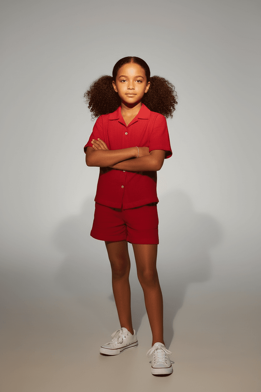 Farway-Milano-Pantaloncino-Corto-Unisex-Cherry-Red-indossato-studio.png