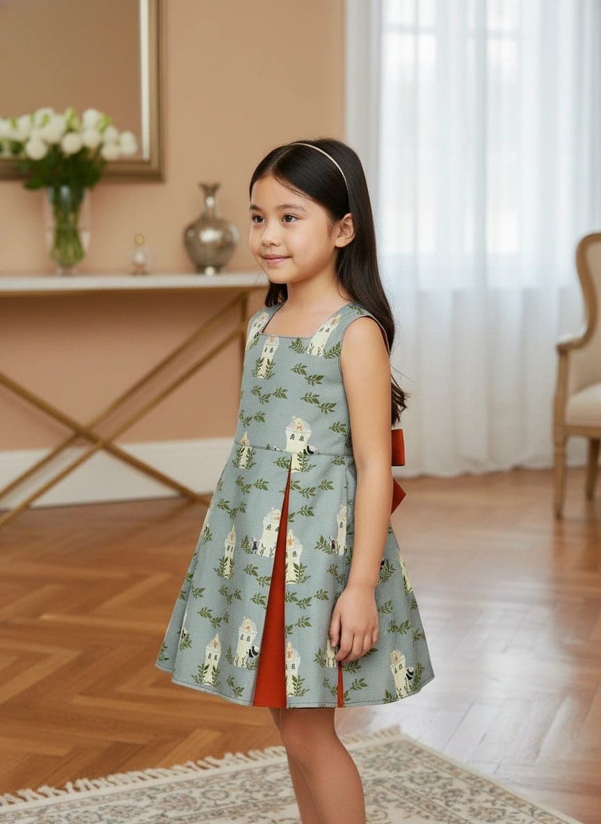 Abito Masha smanicato bicolore Principesse (Copia 1) Fantasie: personaggi Cerimonia in famiglia di Farway Milano