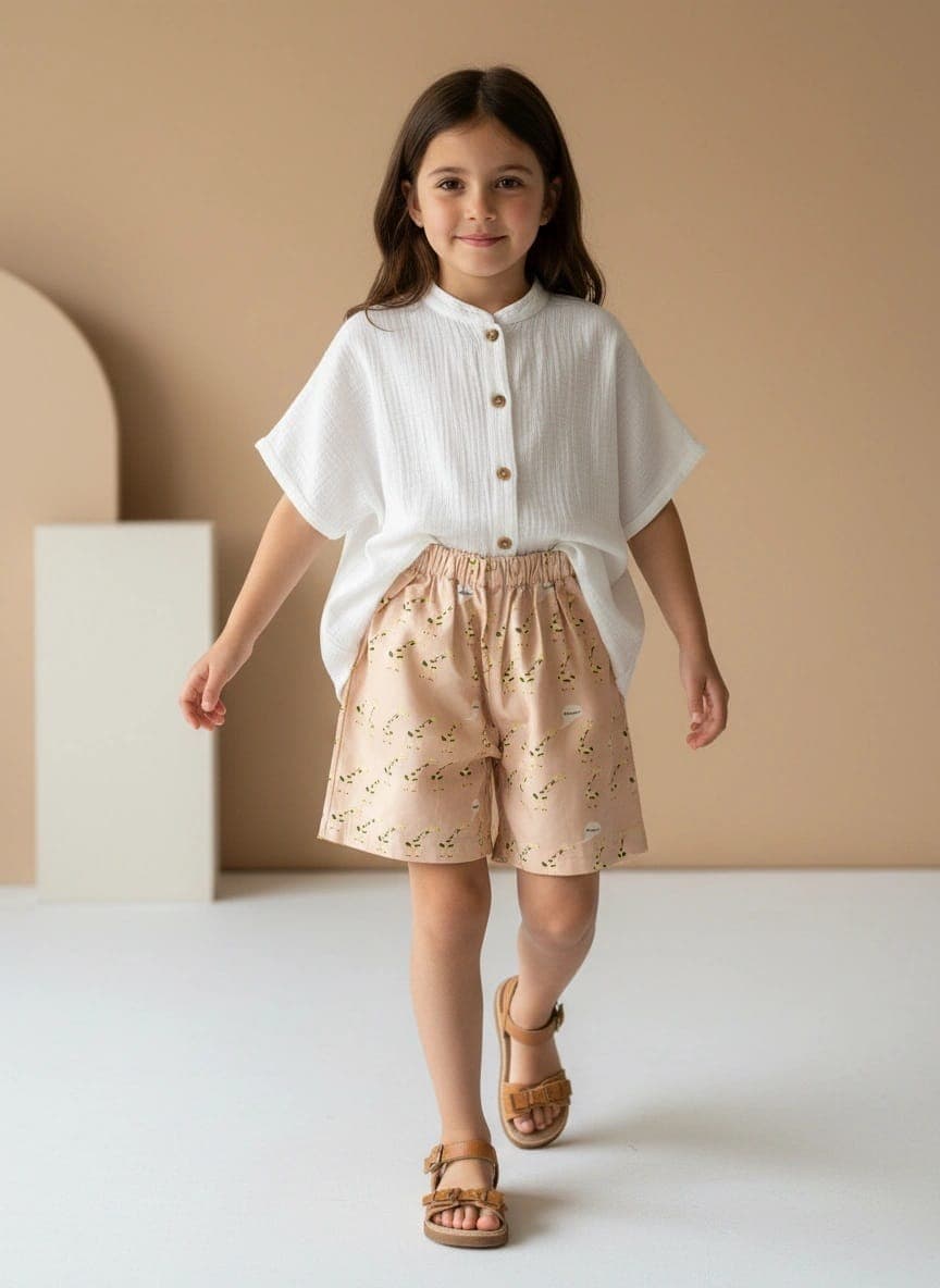 Pantaloncino Giraffe Nuovo Fantasie: animali In Action di Farway Milano