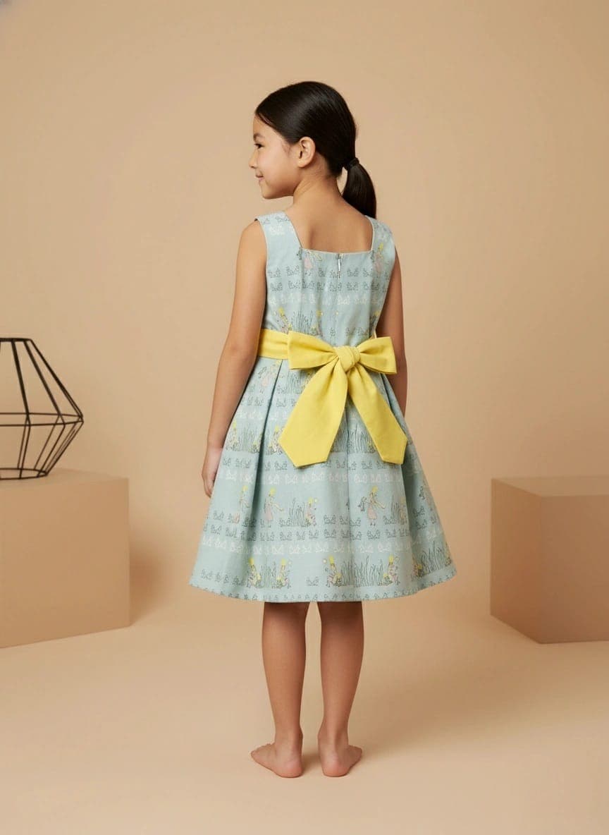 Abito Masha smanicato bicolore Principesse (Copia) Fantasie: personaggi Back di Farway Milano