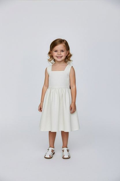 Abito Charlotte smanicato in lino