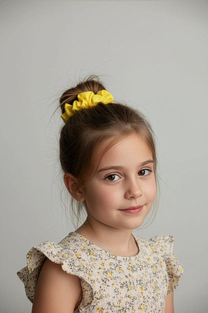 Scrunchies in Mussola di Cotone