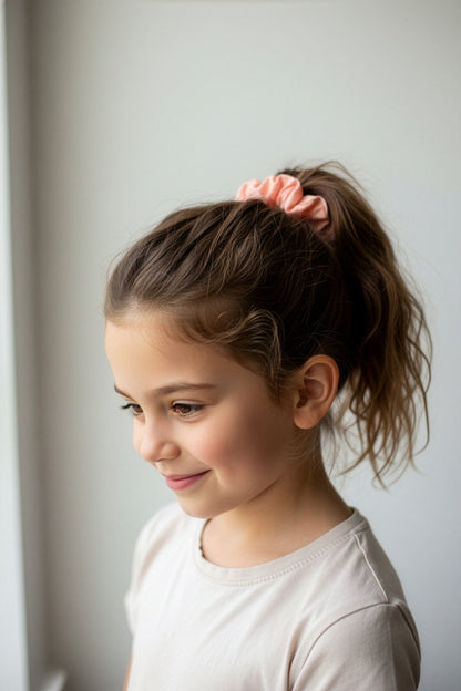 Scrunchies in Mussola di Cotone