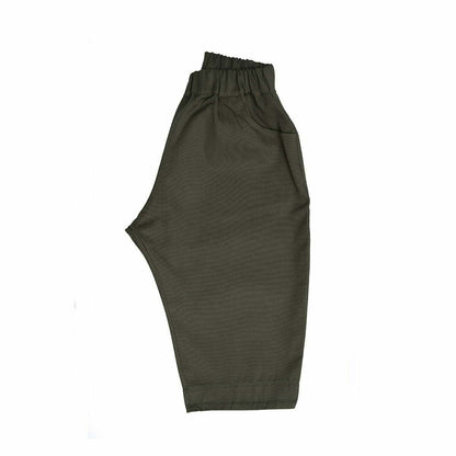 Pantalone Cropped in Gabardina