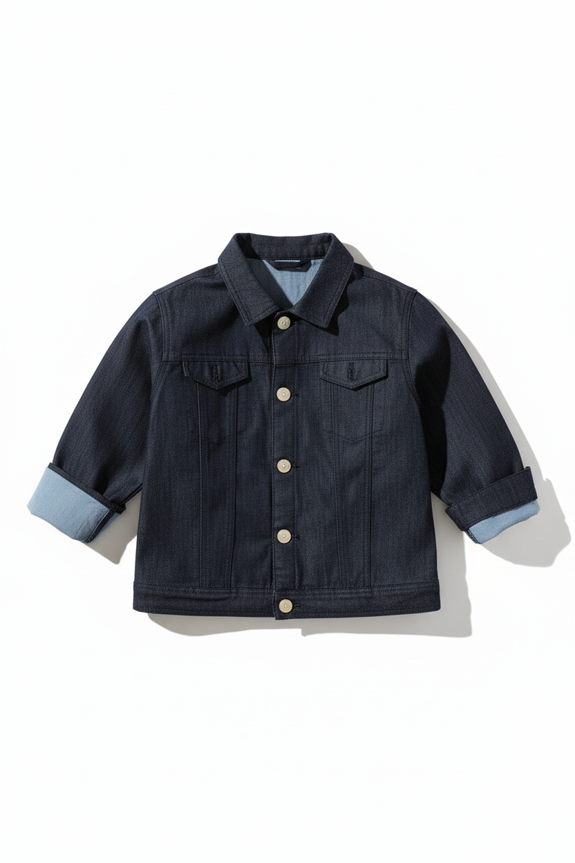 Giacca in Denim - Flat Lay