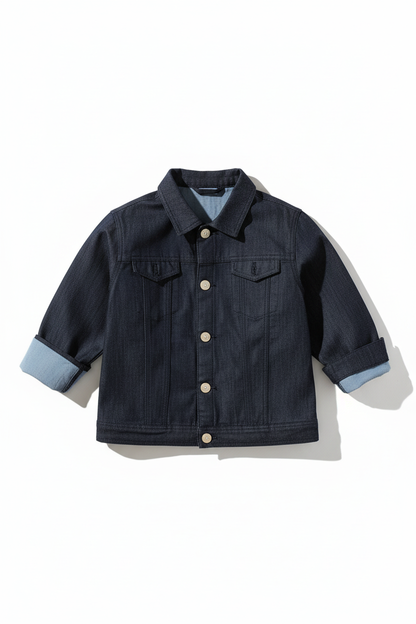 Giacca in Denim - Flat Lay