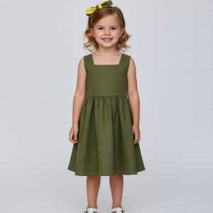 Abito Charlotte smanicato in lino