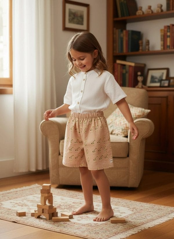 Pantaloncino Giraffe Nuovo Fantasie: animali A casa dei nonni di Farway Milano