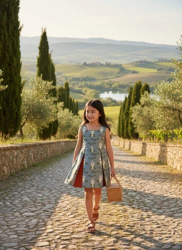 Abito Masha smanicato bicolore Principesse (Copia 1) Fantasie: personaggi Weekend al lago di Farway Milano