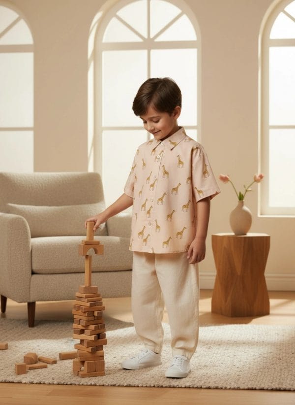 Pantalone Lungo Voile Panna e avorio Il vestito della domenica di Farway Milano