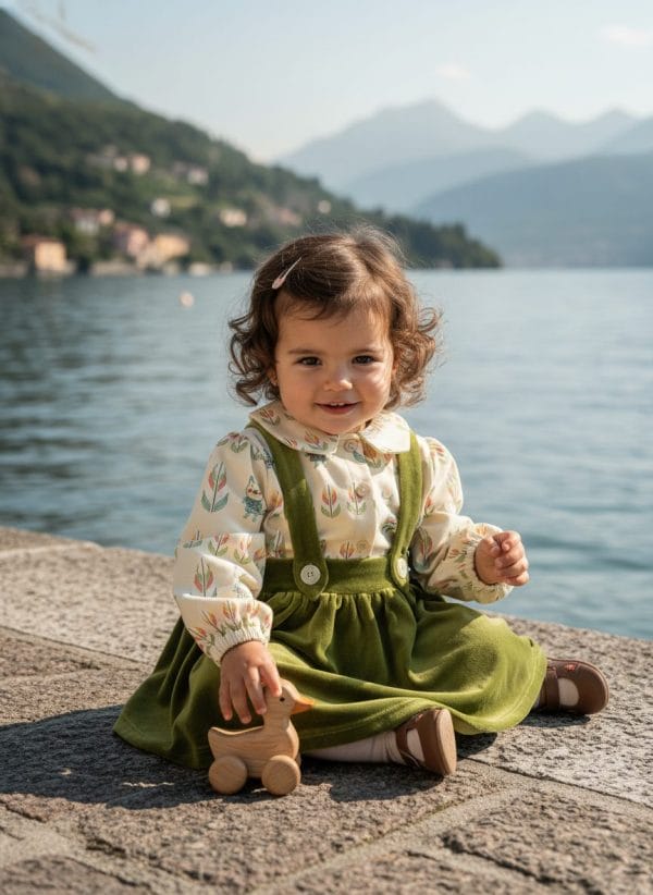 Camicietta fantasia Gatti Girl Unico Weekend al lago di Farway Milano