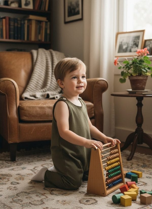 Tutina Smanicata Verde khaki e militare A casa dei nonni di Farway Milano