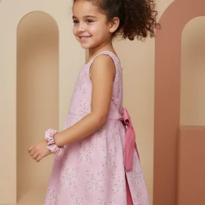 Abito Masha smanicato bicolore Flower Fantasie: natura In Action