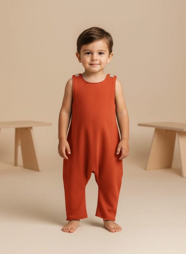 Tutina Smanicata Bordeaux e mattone Front di Farway Milano