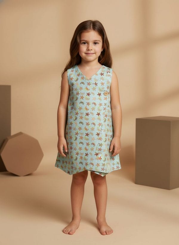 Abito double-face Fantasia marina Front di Farway Milano