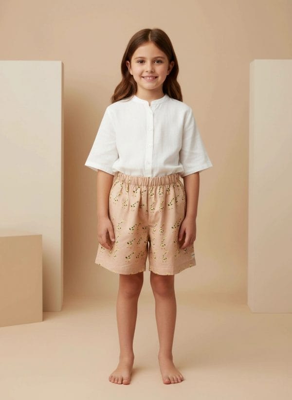 Pantaloncino Giraffe Nuovo Fantasie: animali Front di Farway Milano