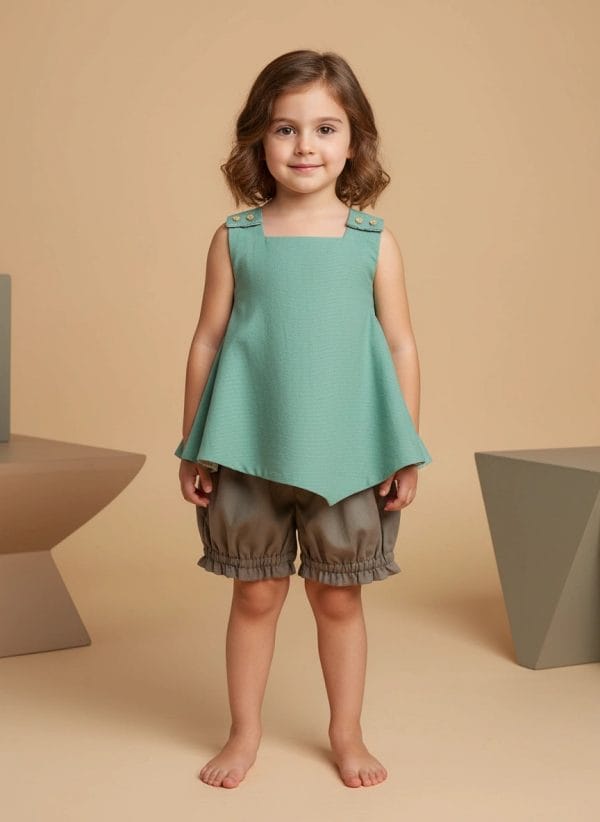 Top double-face fantasia aquiloni Unico Front di Farway Milano