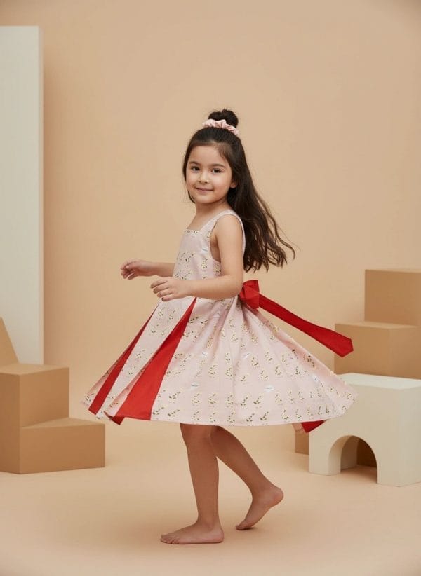 Abito Masha smanicato bicolore Giraffe Fantasie: animali In Action di Farway Milano