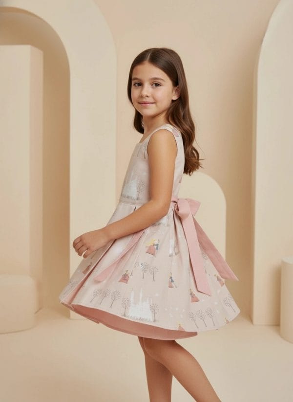 Abito Masha smanicato bicolore Principesse Fantasie: personaggi In Action di Farway Milano