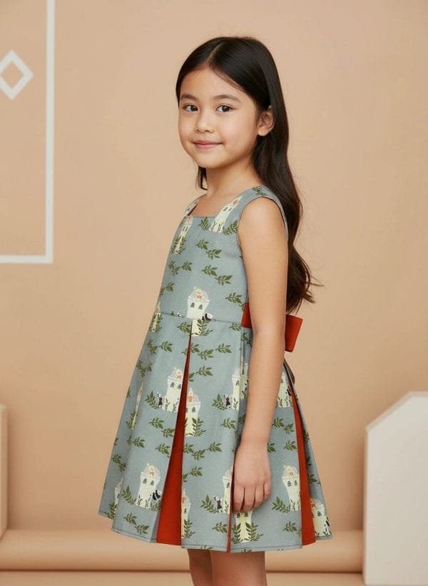 Abito Masha smanicato bicolore Principesse (Copia 1) Fantasie: personaggi Side di Farway Milano