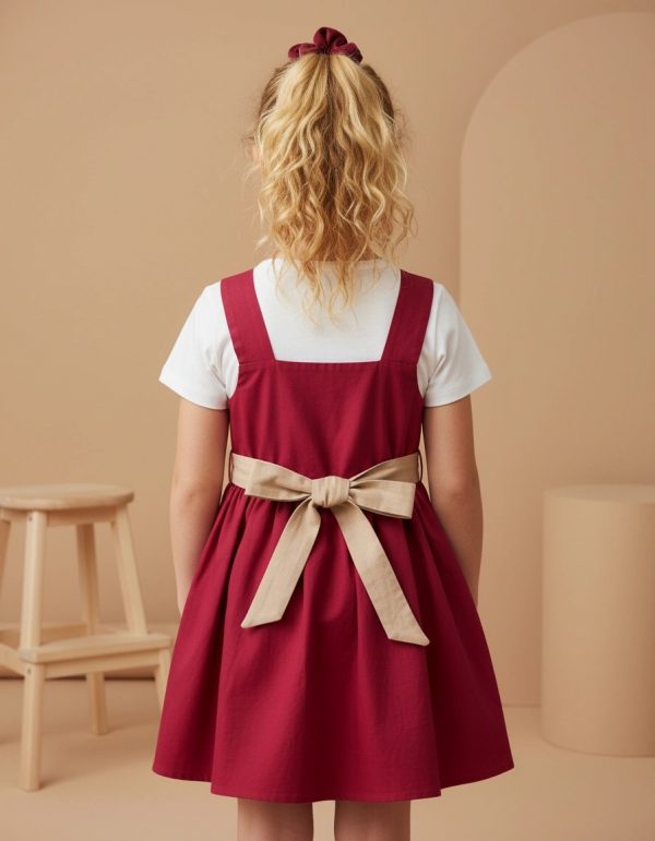 Abito Cerise Nuovo Fucsia e rosa vivace Back di Farway Milano