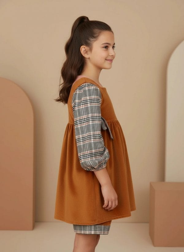 Sopravveste in velluto Giallo e ocra Side di Farway Milano