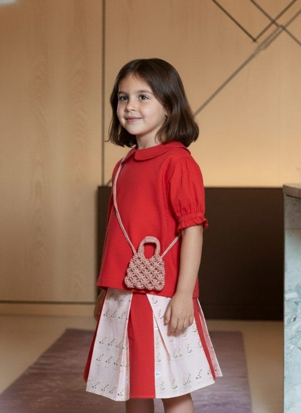 Yes Bag - Rosa pastello e antico Rosa pastello e antico Side di Farway Milano