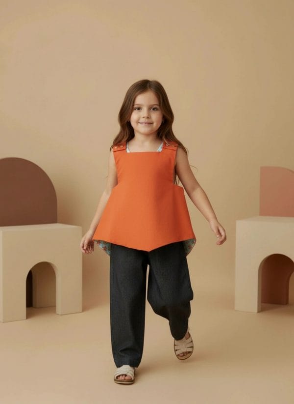 Top double-face fantasia marina Unico In Action di Farway Milano