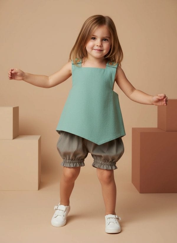 Top double-face fantasia aquiloni Unico In Action di Farway Milano