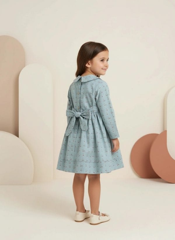 Abito Fantasia Ciliegine Unico Back di Farway Milano