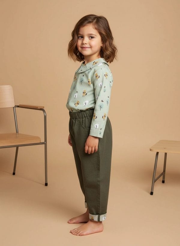 Camicia Fantasia del Bosco Unico Side di Farway Milano