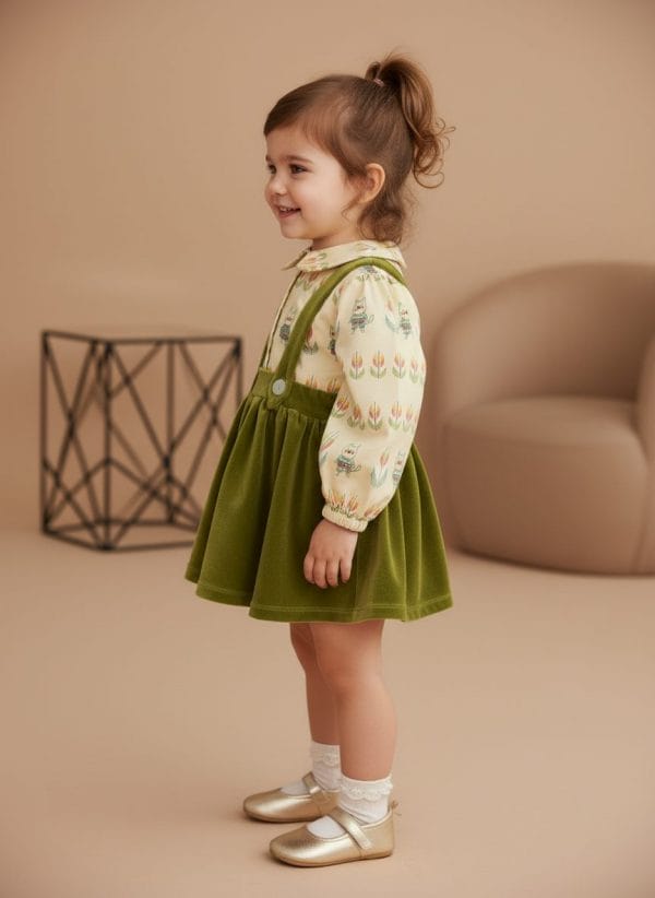 Camicietta fantasia Gatti Girl Unico Side di Farway Milano